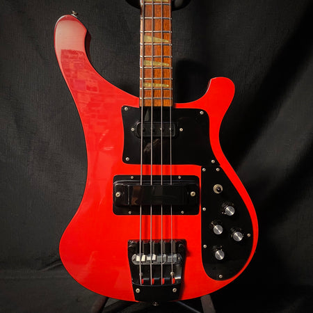 Vintage 1985 Rickenbacker 4003 Electric Bass w/ Case - Red 032024