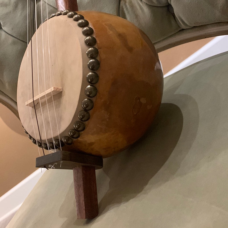 Witulski Custom Snake Head Gourd Banjo