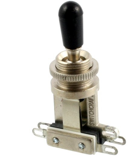 Allparts Switchcraft® Straight Short 3-Way Toggle Switch