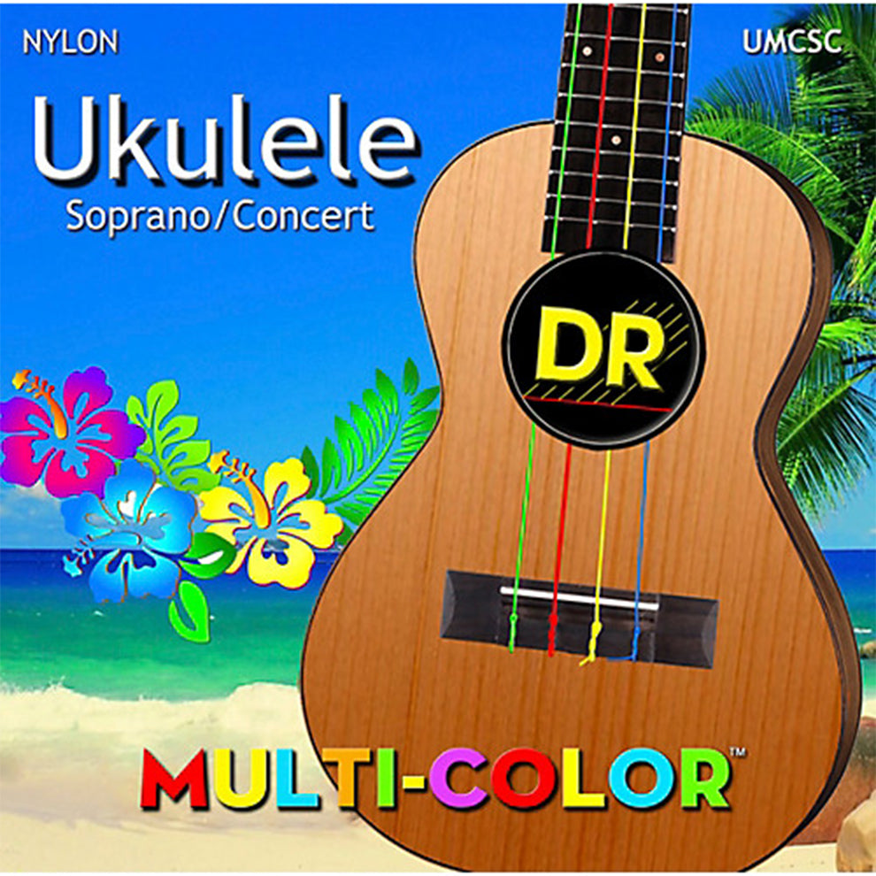 DR Multi-Color Strings - Soprano / | Small Music