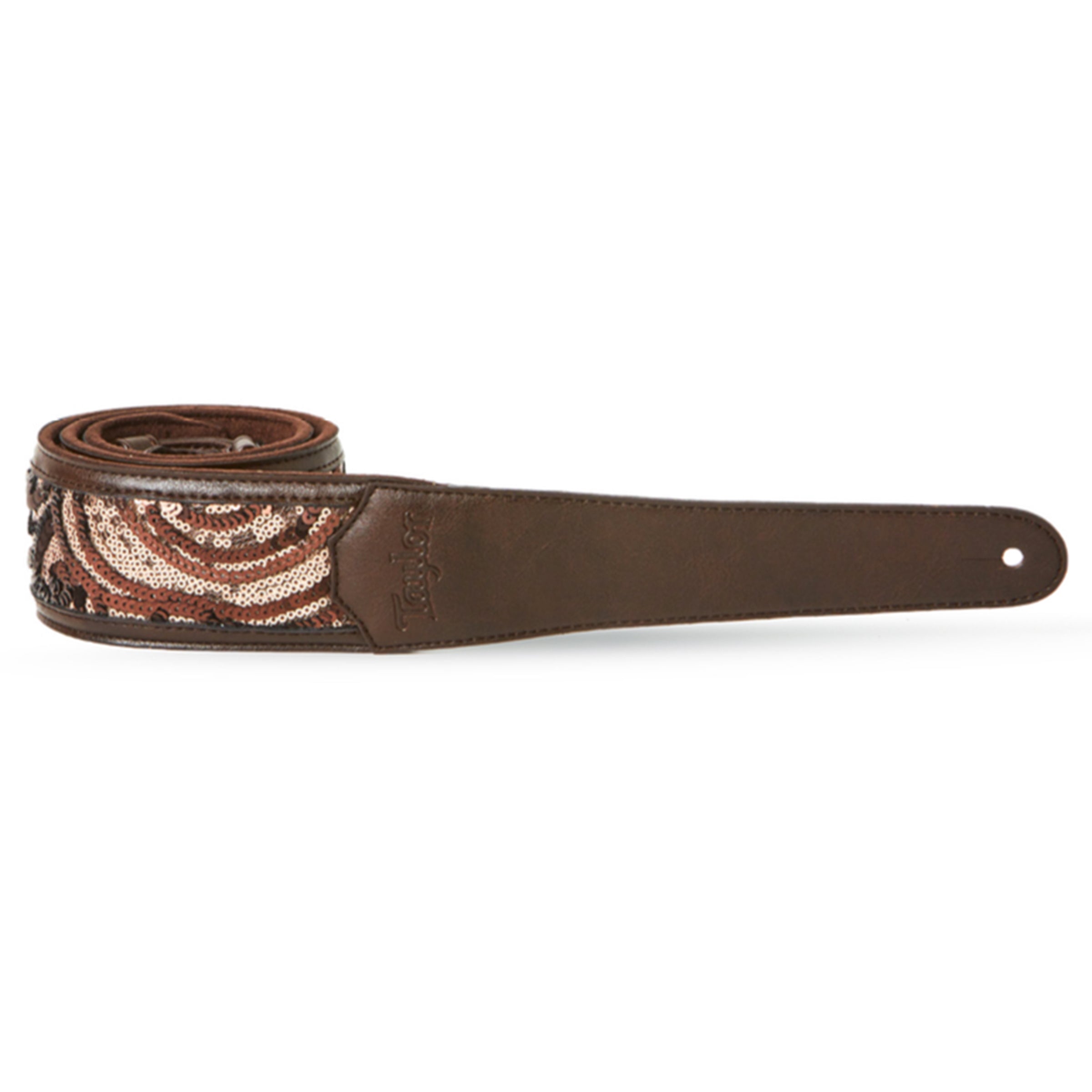 Sequin guitar shop strap