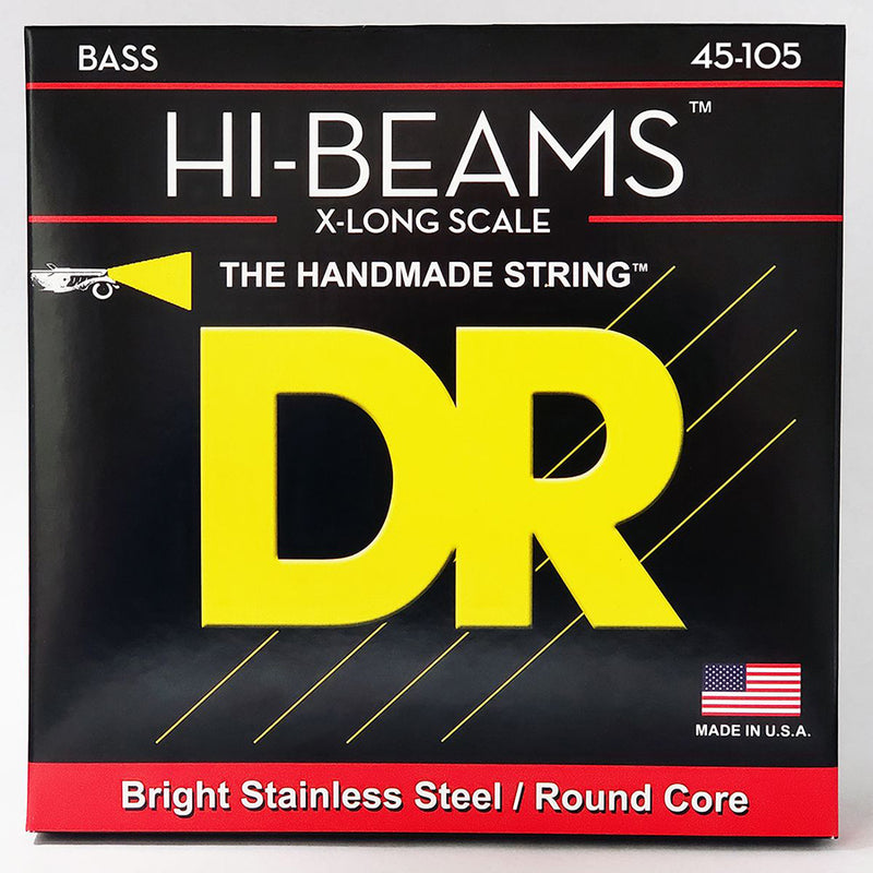 DR Hi Beams Electric Bass Strings 45-105 X-Long Scale