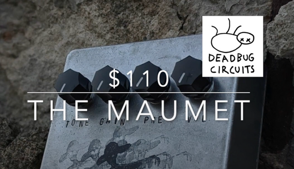 Deadbug Circuits The Maumet Demo - Locally Built!