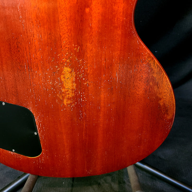 Eastman SB59/v-RB Antique Varnish Solid Body Electric Guitar w/ Case - Redburst