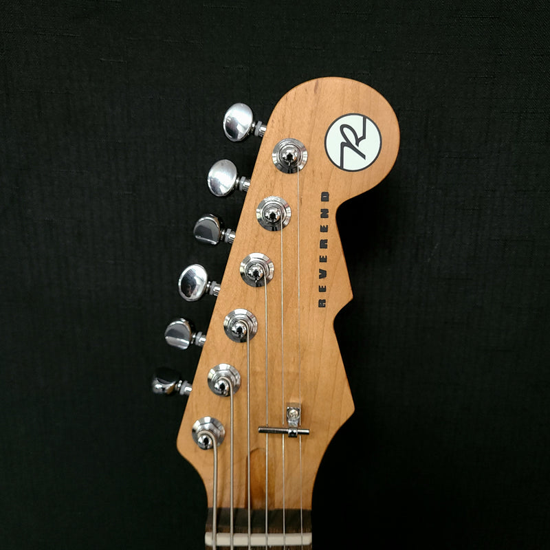 Reverend Descent W Electric Baritone Guitar - Transparent White