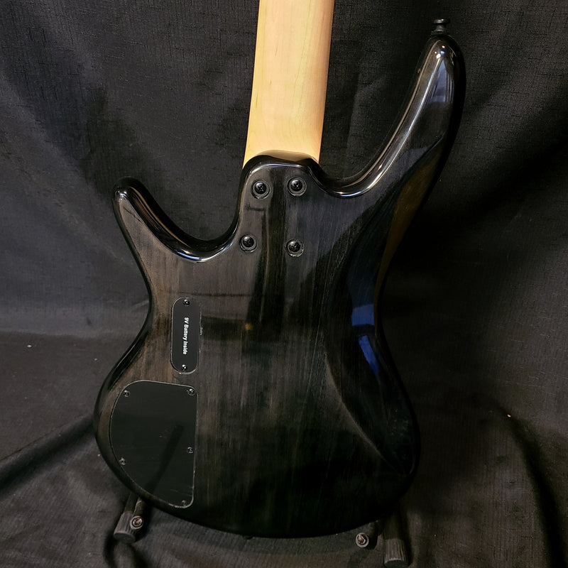 Ibanez GSR205SM Spalted Maple 5-String Bass - Natural Gray Burst (NGT)