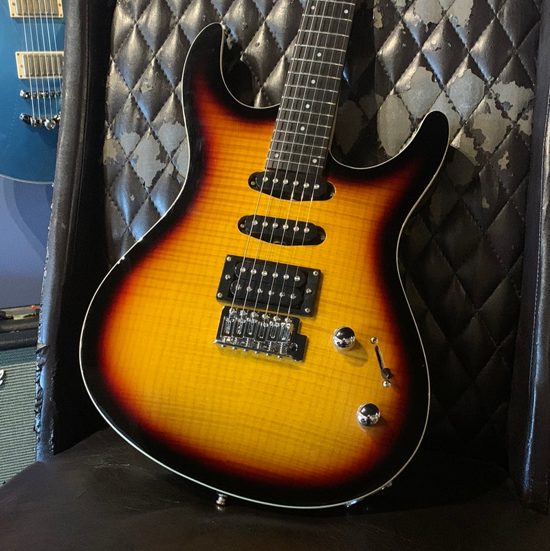 Used Washburn RX20F HSS Electric Guitar - Sunburst 021824