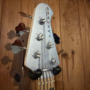 Used Lakland Skyline 55-02 Custom w/ Bag & Strap - Ice Blue Metallic