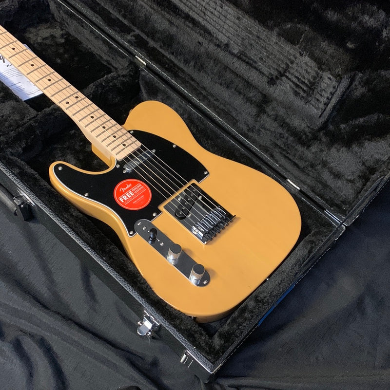 Used Squier Affinity Series Telecaster w/ Case - Butterscotch 091723
