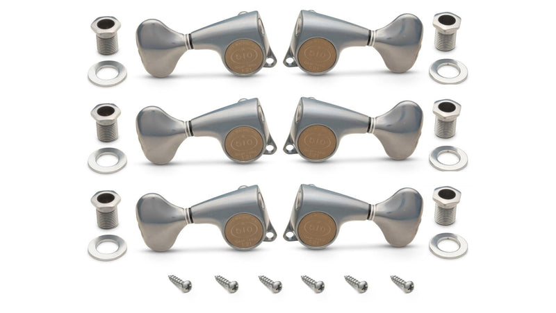 Taylor Gotoh 21:1 Tuning Machines for Acoustic Guitar - Antique Chrome