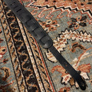 Silver Eagle Designs Pick-Pocket Leather Guitar Strap - Black