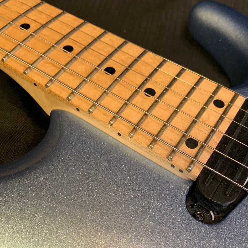 Used Ibanez JS140M-SDL Joe Satriani Signature Electric Guitar w/ Case - Soda Blue 082323