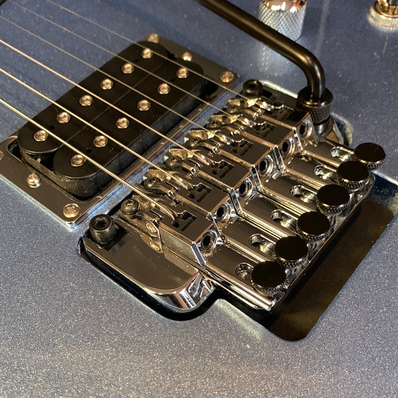 Used Ibanez JS140M-SDL Joe Satriani Signature Electric Guitar w/ Case - Soda Blue 082323