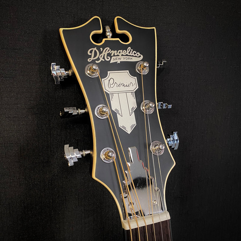 D'Angelico Premier Tammany LS Acoustic Guitar - Natural Mahogany