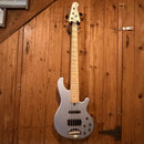Used Lakland Skyline 55-02 Custom w/ Bag & Strap - Ice Blue Metallic