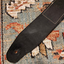 Silver Eagle Designs Pick-Pocket Leather Guitar Strap - Black