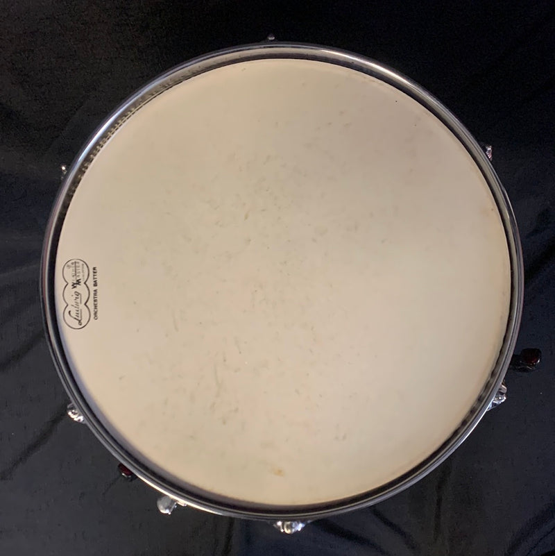 Vintage 1964 Ludwig No. 491 Pioneer 5x14 6-Lug Snare Drum w/ Case - Red Sparkle 092523