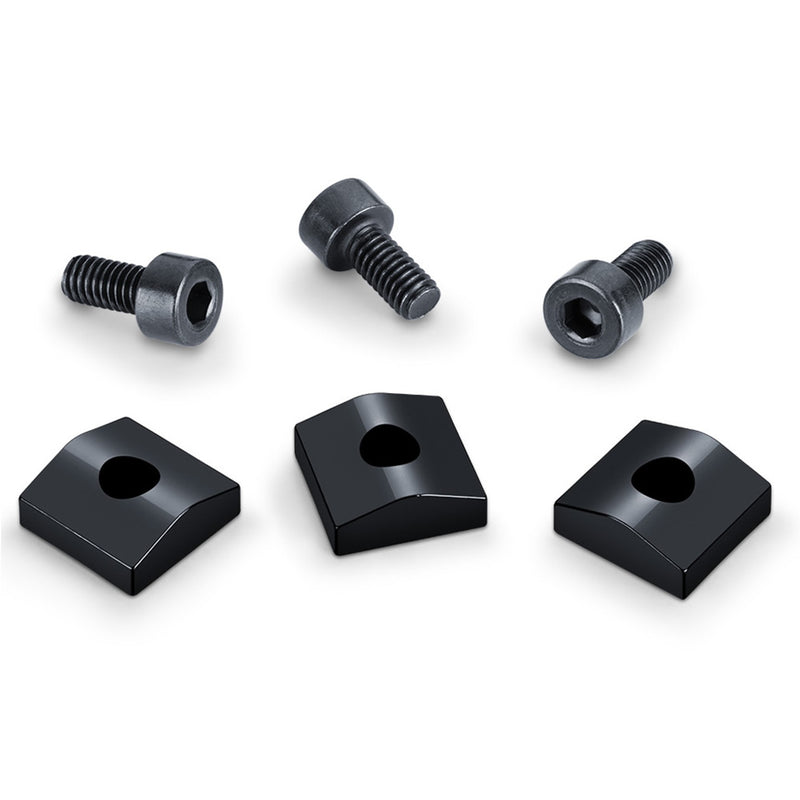 Allparts Nut Blocks for Floyd Rose / Schaller Locking Nuts (Pack of 3) - Black