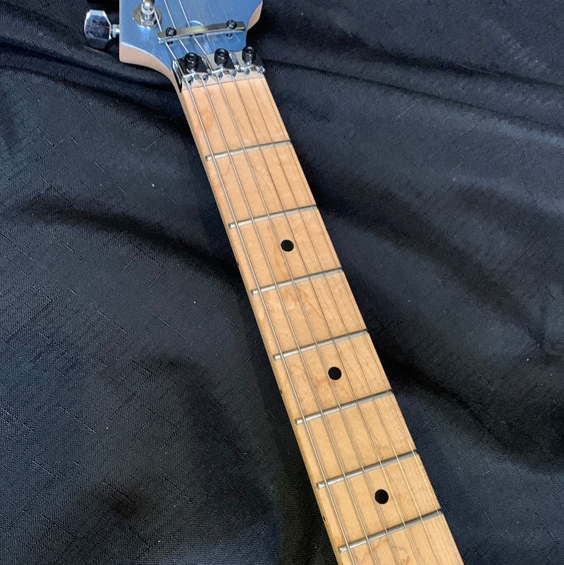 Used Ibanez JS140M-SDL Joe Satriani Signature Electric Guitar w/ Case - Soda Blue 082323