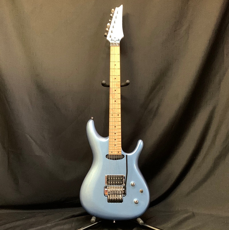 Used Ibanez JS140M-SDL Joe Satriani Signature Electric Guitar w/ Case - Soda Blue 082323