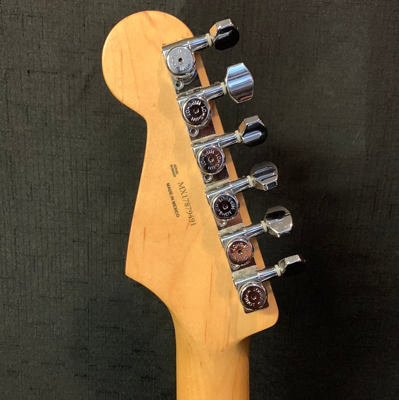 Used 2017 Fender Standard Stratocaster Floyd Rose HS (modified) - Olympic White 082323