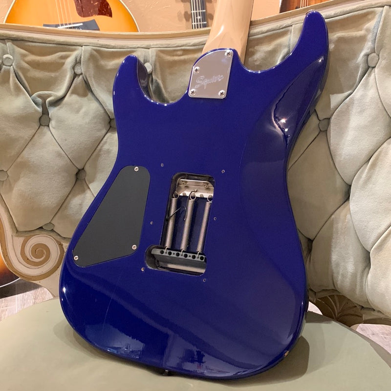 Used Squier Stagemaster HSS Electric Guitar - Blue 082323