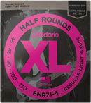 D'Addario ENR71-5 Half Round 5-String Bass Strings Long Scale - 45-130