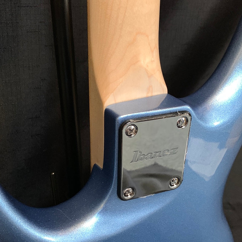 Used Ibanez JS140M-SDL Joe Satriani Signature Electric Guitar w/ Case - Soda Blue 082323