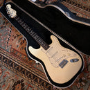 1996 Fender American Standard Stratocaster Limited Edition 50th Anniversary - Olympic White, Matching Headstock w/ Case