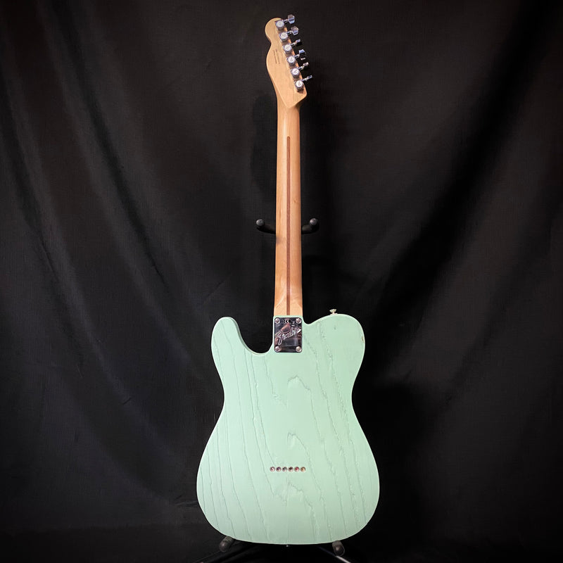 Used Fender American Performer Sandblasted Telecaster - Surf Green 011224
