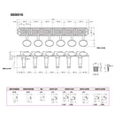 Gotoh SDS510 Vintage Style 6 In Line Tuning Machines