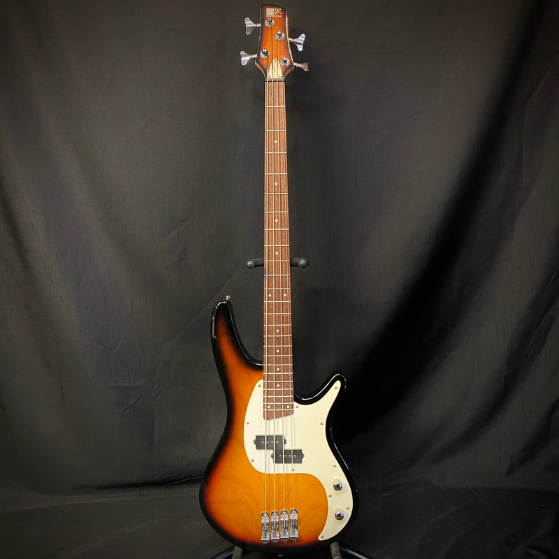 Used Ibanez SRP400 Electric Bass w/ Case - Sunburst 073023