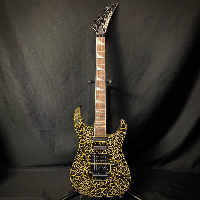 Used Jackson X Series SL3X DX Soloist Electric Guitar - Gold Crackle 080223