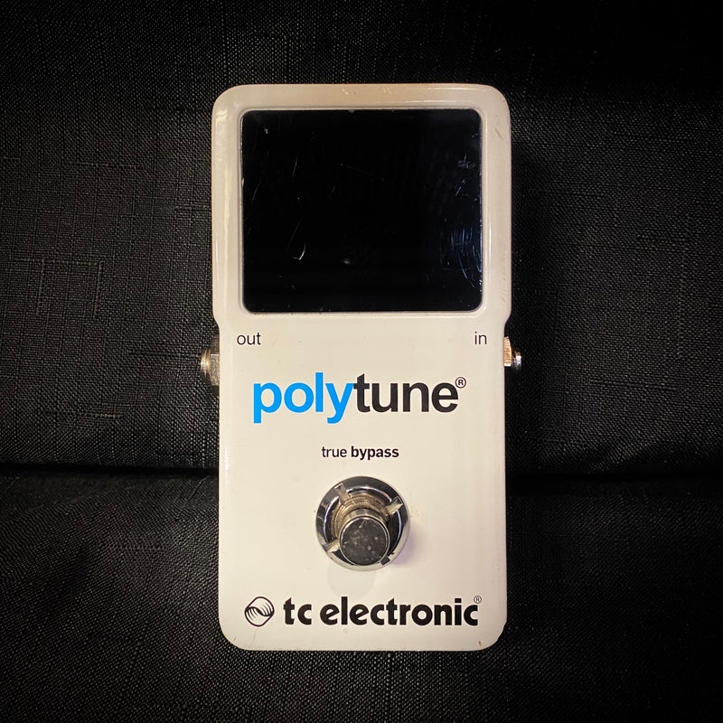 Used TC Electronic Polytune 2 Polyphonic Tuner Pedal 080823