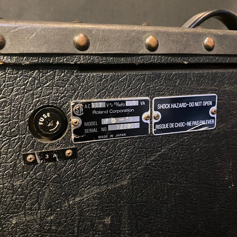 Used Roland JC-80 Jazz Chorus 60-Watt 1x15 Combo Amplifier 110523