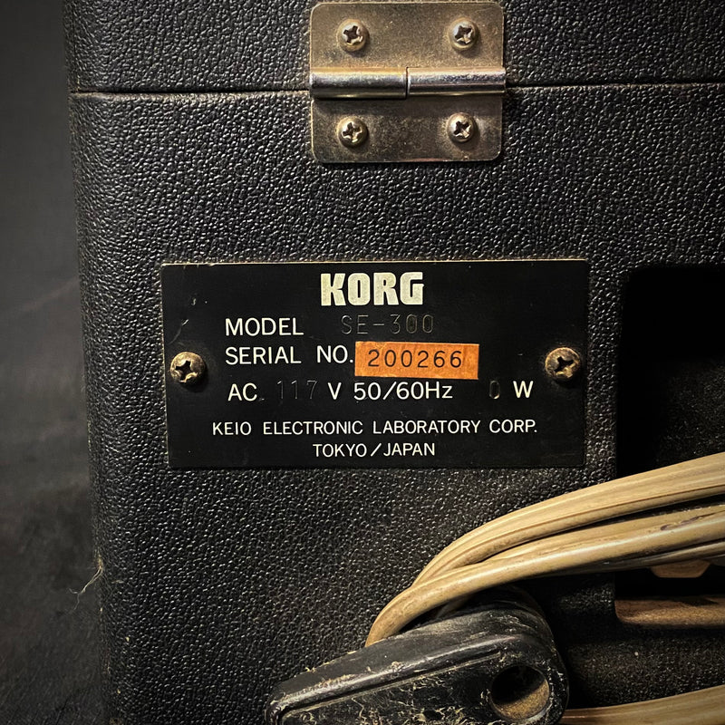 Vintage Korg Stage Echo SE-300 Analog Tape Echo 110723