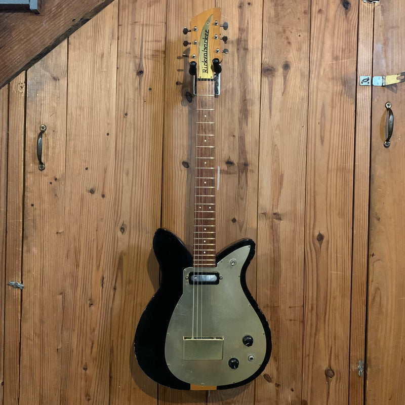 Vintage 1957 Rickenbacker Combo 400 Electric Guitar w/ Case - Jet Black