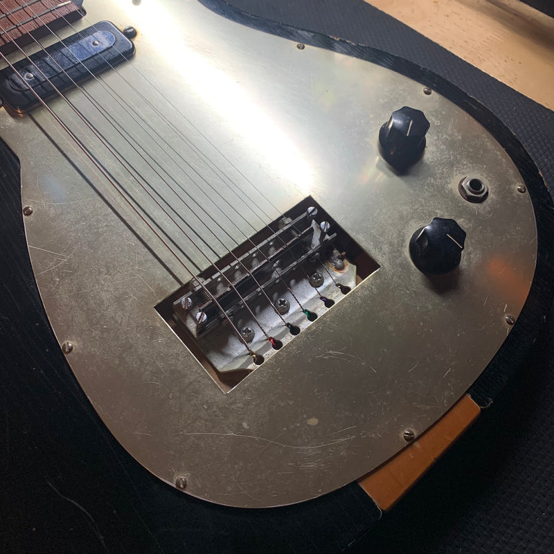 Vintage 1957 Rickenbacker Combo 400 Electric Guitar w/ Case - Jet Black