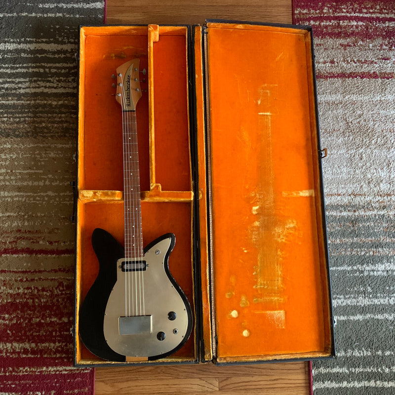 Vintage 1957 Rickenbacker Combo 400 Electric Guitar w/ Case - Jet Black
