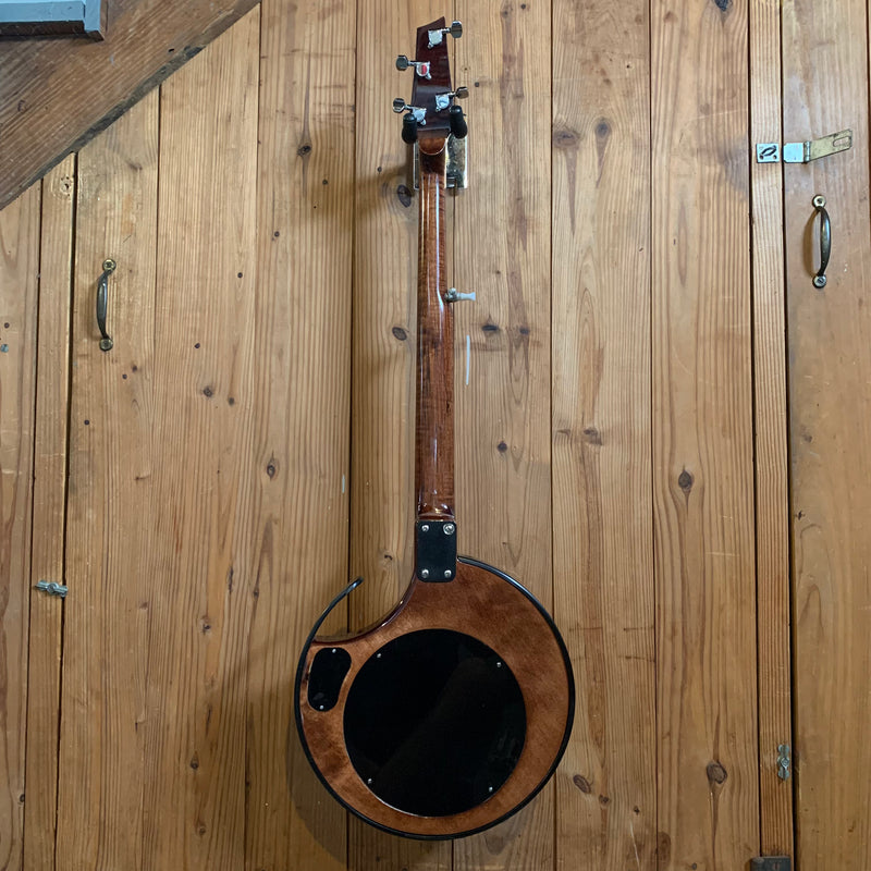Used Nechille Meteor Electric Banjo w/ Case - Rosewood