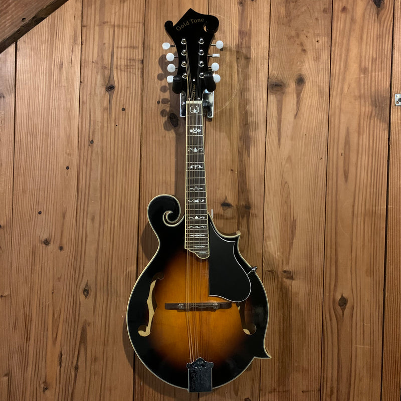 Used Gold Tone GM-35 F-Style Mandolin w/ Case 100925