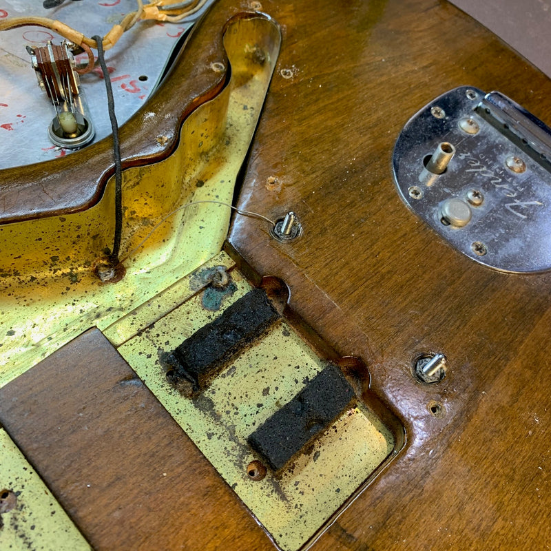 Vintage 1960 Fender Jazzmaster Body (refin) 071223
