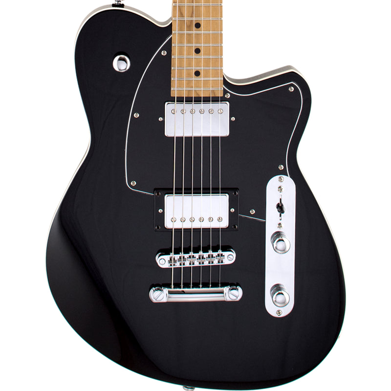Reverend Charger HB Electric Guitar - Midnight Black