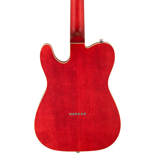 BLEMISHED Reverend Pete Anderson Custom Electric Guitar - Satin Classic Cherry