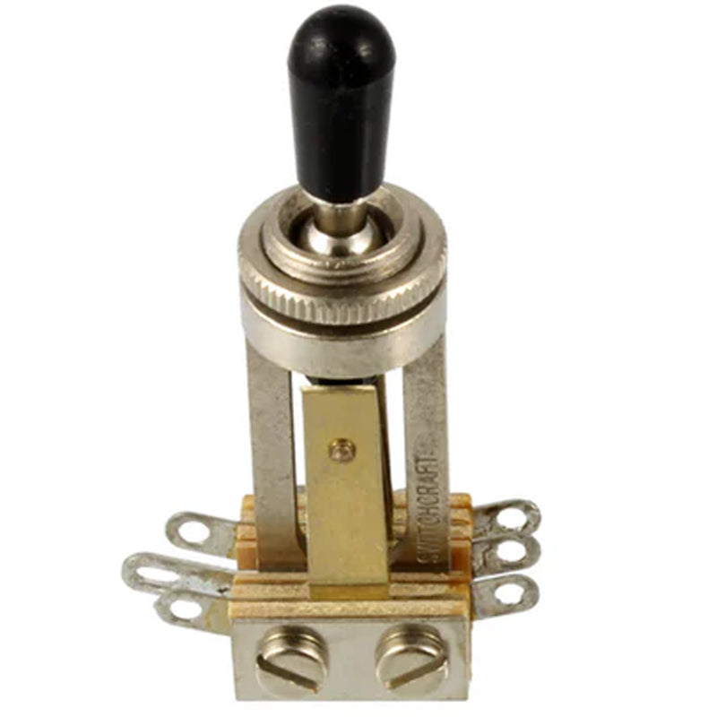 Allparts Switchcraft Three-Way Long Shaft Toggle Switch for Three Pickup Guitars