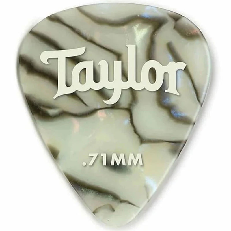 Taylor Celluloid 351 Guitar Picks (12 Pack) - .71mm