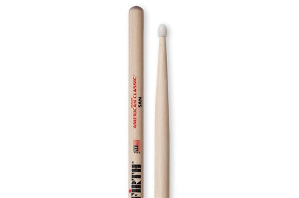 Vic Firth American Classic Hickory Drumsticks - 5A / Nylon Tip