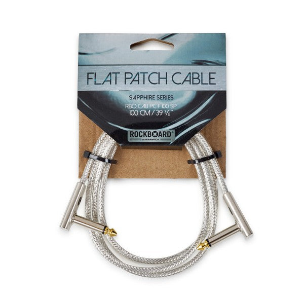 Warwick RockBoard Sapphire Series Flat Patch Cable - 100cm