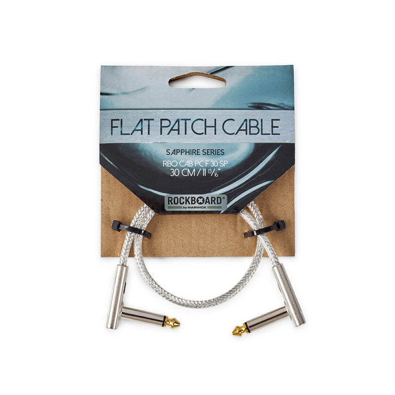 Warwick RockBoard Sapphire Series Flat Patch Cable - 30cm