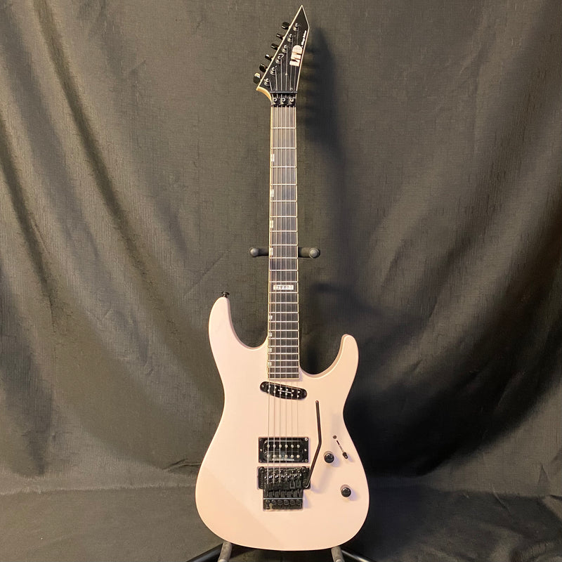 Used ESP LTD Mirage Deluxe 87 Electric Guitar w/ Bag - Pearl Pink 071923